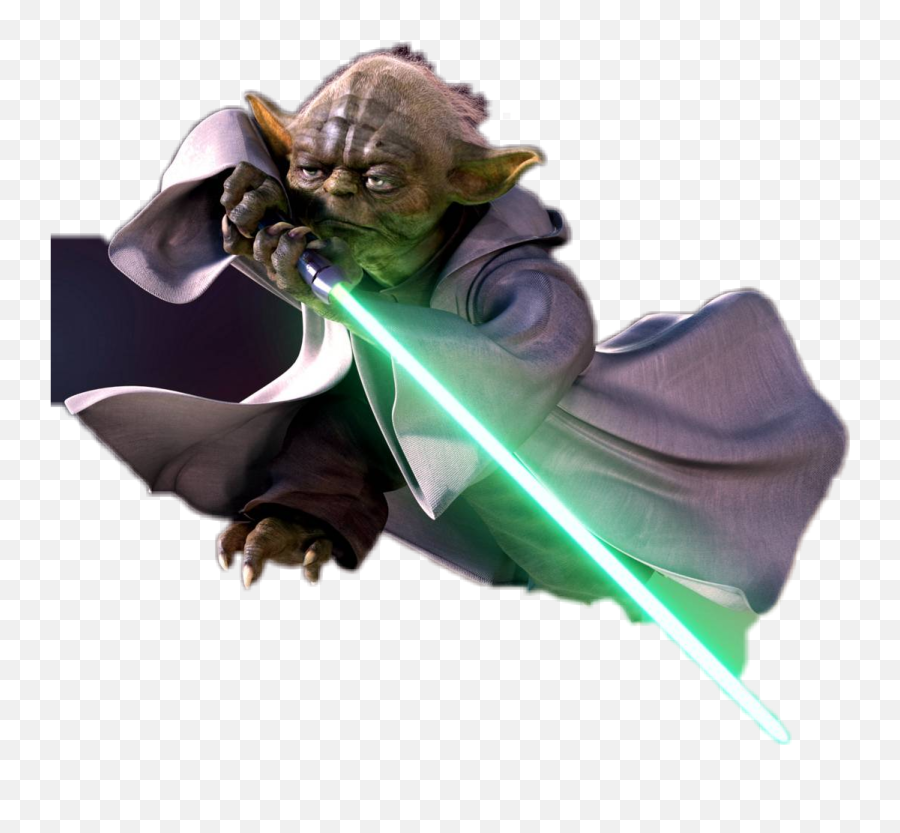 Yoda Starwars Jedi Master - Star Wars Master Yoda Emoji,Jedi Emoji