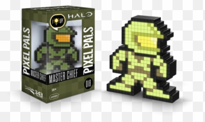 Pdp Pixel Pals Halo Master Chief Light - Pixel Pals Halo Master Chief Emoji,Master Chief Emoji