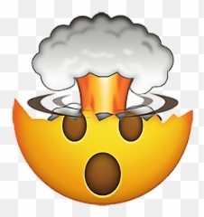 Emoji Emojis Emojisticker Mindblown - Mind Blown Emoji Png,Emoji Mind Blown