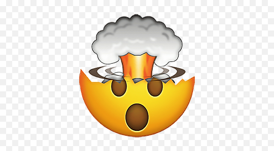 Emoji Emojis Emojisticker Mindblown - Mind Blown Emoji Png,Emoji Mind Blown
