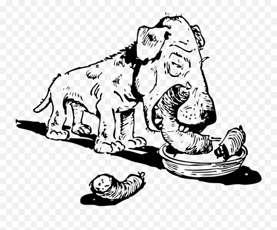 Free Sausage Food Illustrations - Puppy Dog Cartoon Transparent Emoji,Shit Emoticon