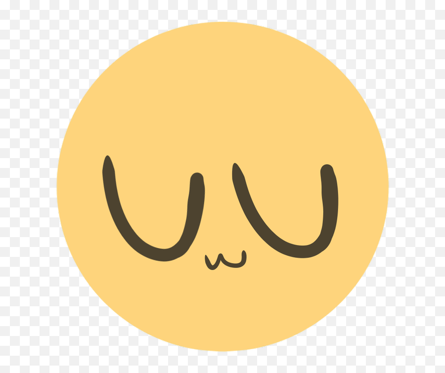 I Made My Own Emojis Lol - Circle,Uwu Emoji