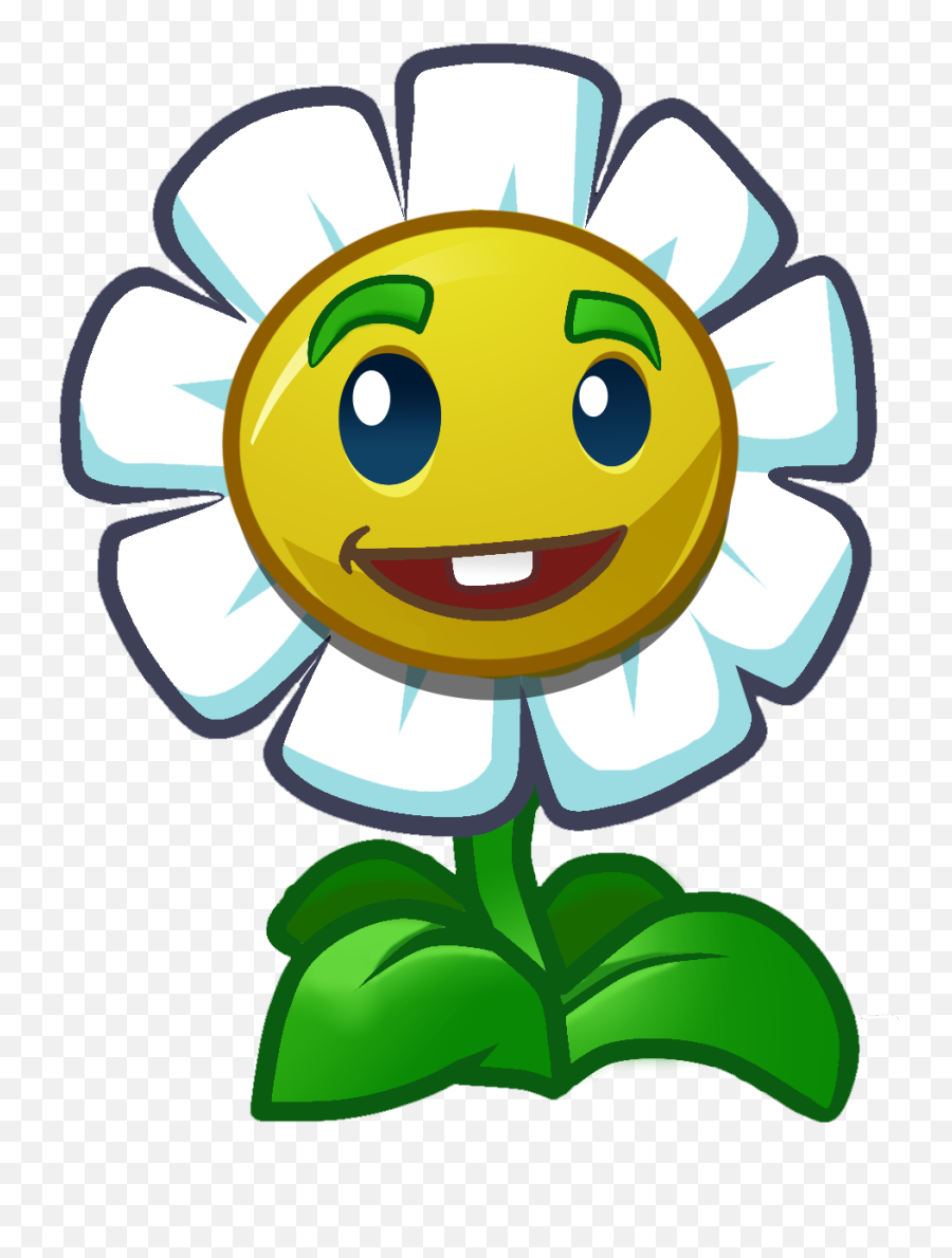 Contra Zombies 2 Margarita Clipart - Plants Vs Zombies Flowers Emoji,Zombie Emoticon