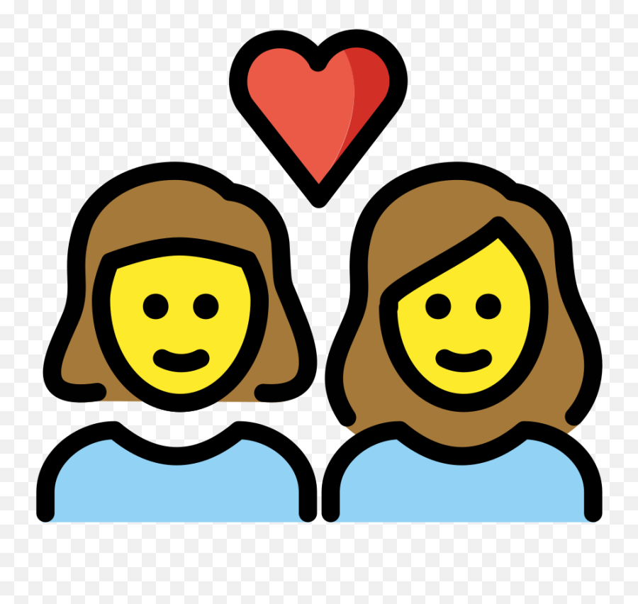 1f469 - Woman Emoji,Emoticon Love