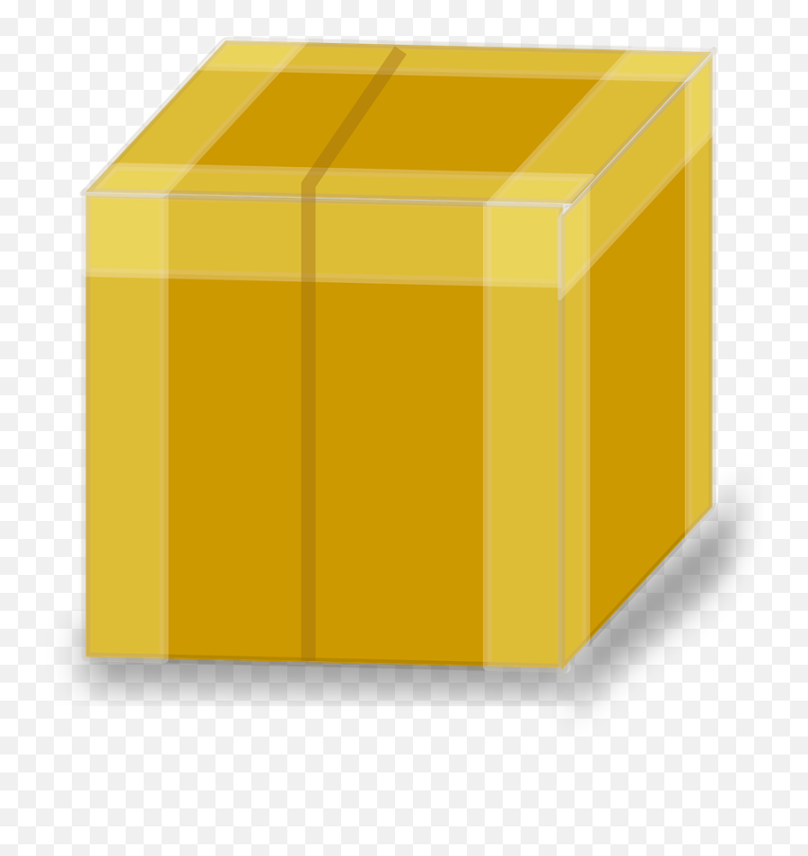 Box Cargo Courier Crate Package - Parcel Emoji,Cardboard Box Emoji
