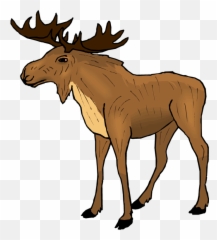 Moose Clipart Cartoon Free Clipart Images - Moose Clipart Transparent Emoji,Moose Emoji