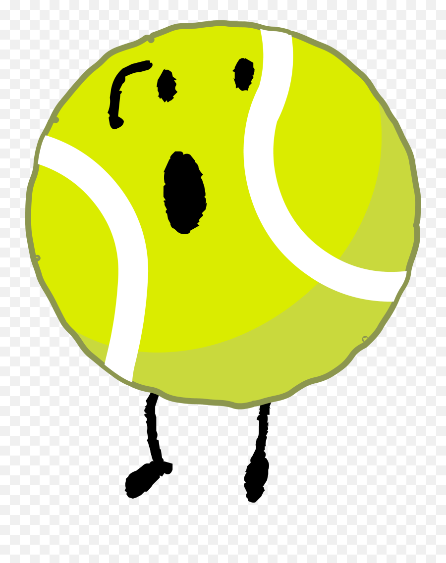 Tennis Ball Clip Art Tennis Ball Clipart Bfb 2 2090 - Bfb Intro Poses 2 Emoji,Tennis Emoji