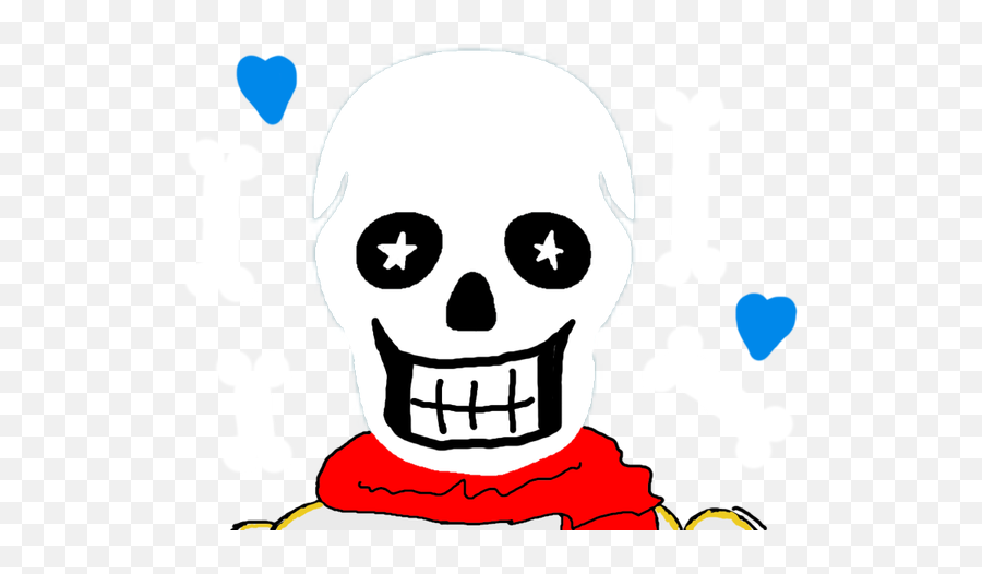 Papyrus Emoji - Skull,Doge Emoji