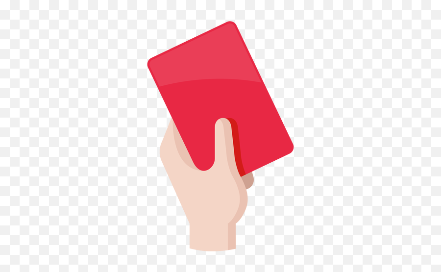 Vector Nail Red Transparent Png - Red Card Football Animation Emoji,Red Card Emoji