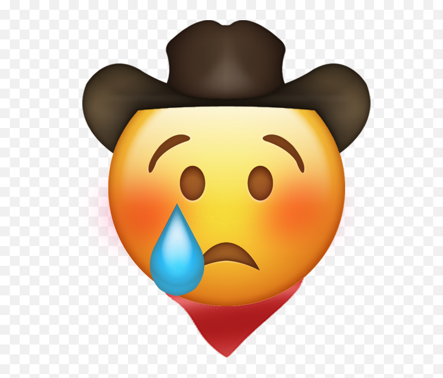 Pick Your Head Up - Sad Cowboy Emoji Png,Preach Emoji