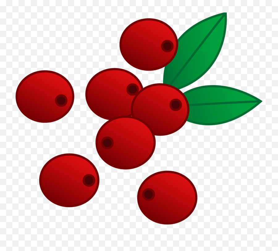 Blueberry Clipart Cranberry Blueberry - Red Berries Clip Art Emoji,Cranberry Emoji