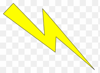 Lightning Energy Flash Free Vector - Bolt Clipart Black Background Emoji