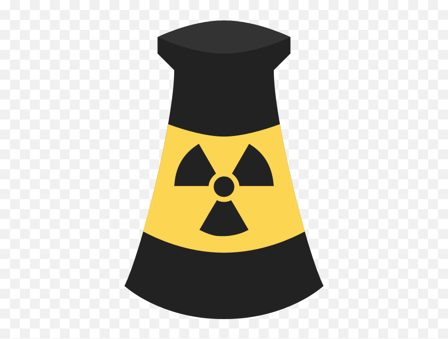 Atomic Energy Plant Symbol Vector Clip - Nuclear Power Plant Png Emoji,Radioactive Symbol Emoji