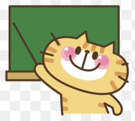 Cat Instructor - Rabbit Teacher Clipart Emoji