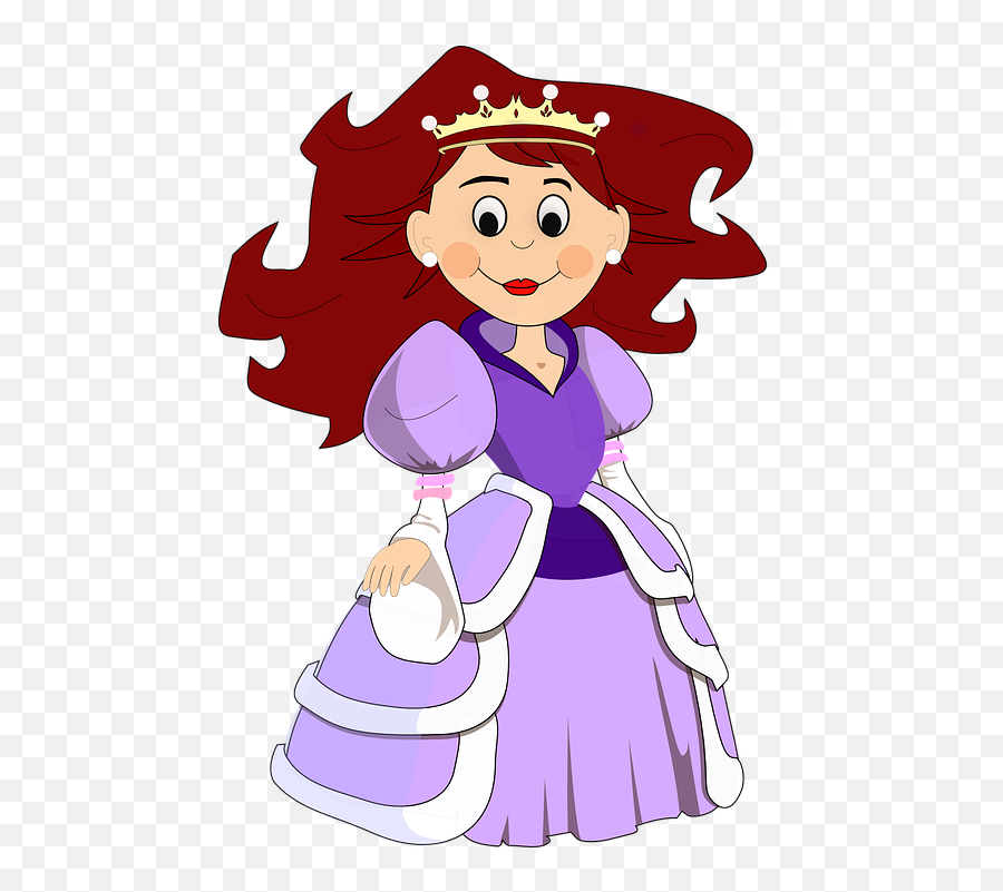 Princess Queen Pretty Girl - Queen Clipart Transparent Background Emoji,King Queen Emoji