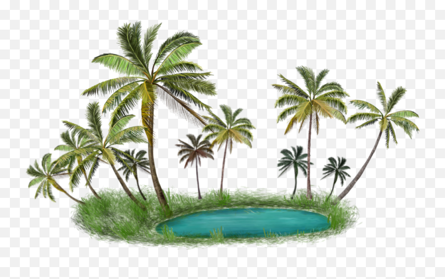 Palm Tree Island - Islands Palm Trees Png Emoji,Palm Tree Emoji - free ...