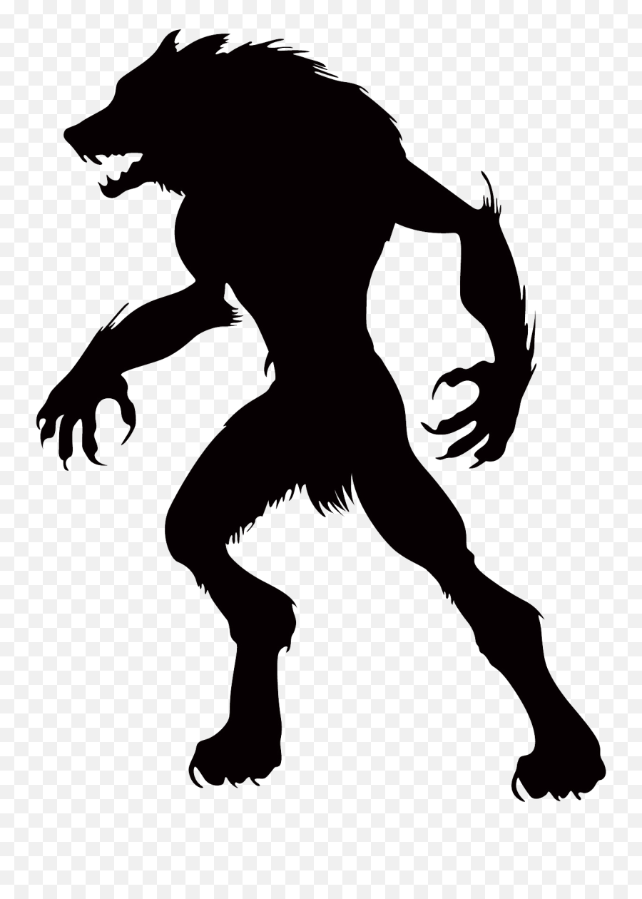 Transparent Werewolf Clipart - Werewolf Png Emoji,Werewolf Emoji