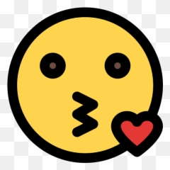Kiss - Free Smileys Icons Smiley Emoji,Kiss Emoji Png
