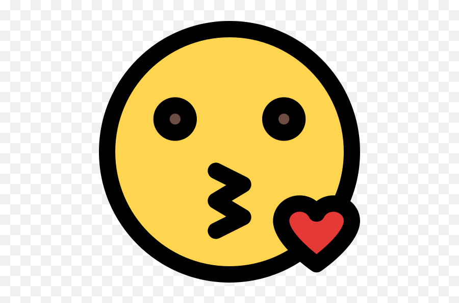 Kiss - Free Smileys Icons Smiley Emoji,Kiss Emoji Png