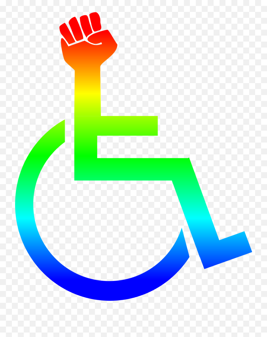 Black - Disability Clipart Full Size Clipart 621143 Disabled Lives Matter Emoji,Disability Emoji