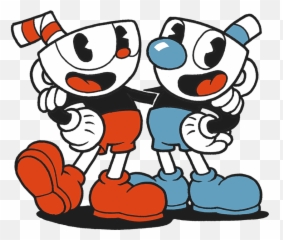 A Good Game But Have Worst Gay Fagdom - Cuphead And Mugman Png Emoji,Worst Emoji