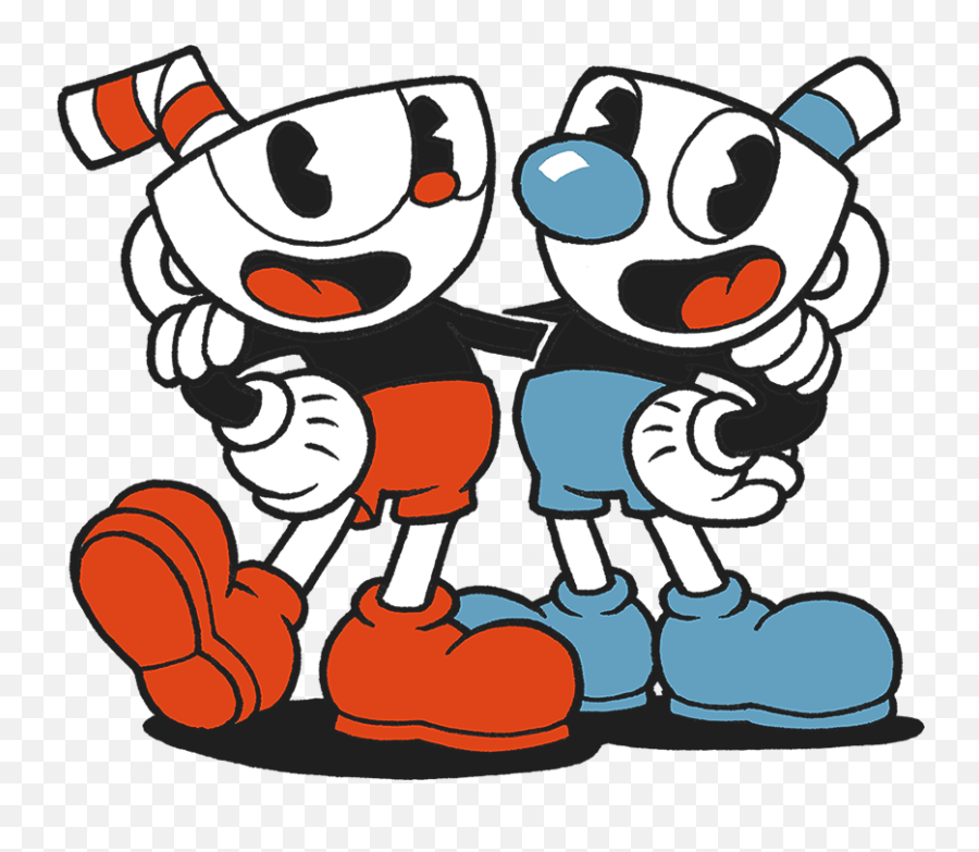 A Good Game But Have Worst Gay Fagdom - Cuphead And Mugman Png Emoji,Worst Emoji