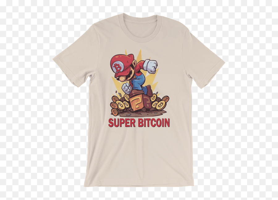 Super Bitcoin Short - Sleeve Unisex Tshirt Emoji,Thor Hammer Emoji