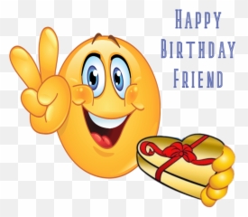 Free Emoji Birthday Greeting Cards In - Emoticones Png