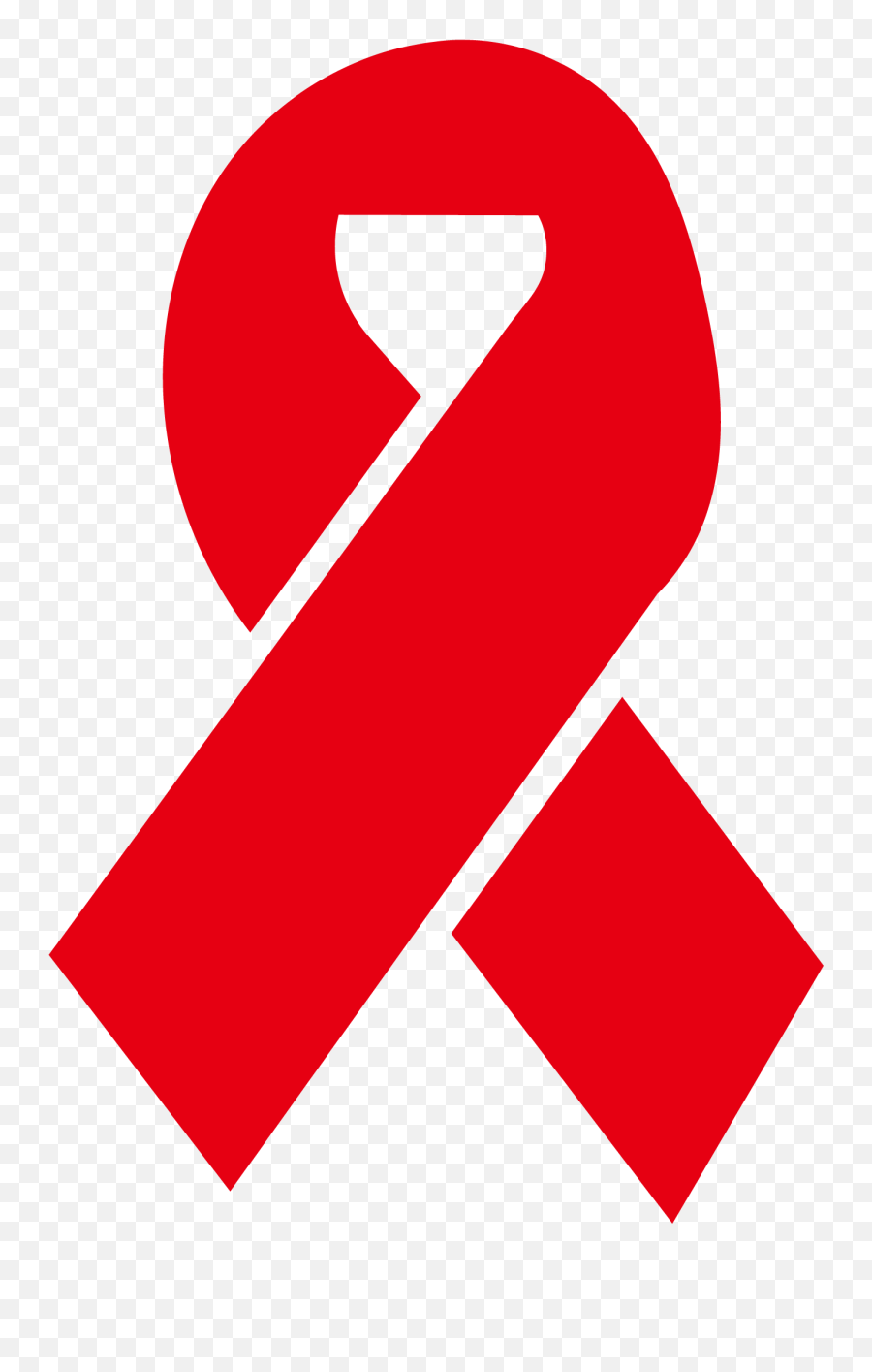 Red Awareness Ribbon Png Clipart - Black Breast Cancer Ribbon Vector Emoji,Awareness Ribbon Emoji