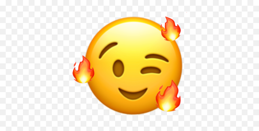 Fire Emoji Emojis Aesthetic Overlay - Emoji Aesthetic Fire Overlay,Fire Emoji No Background