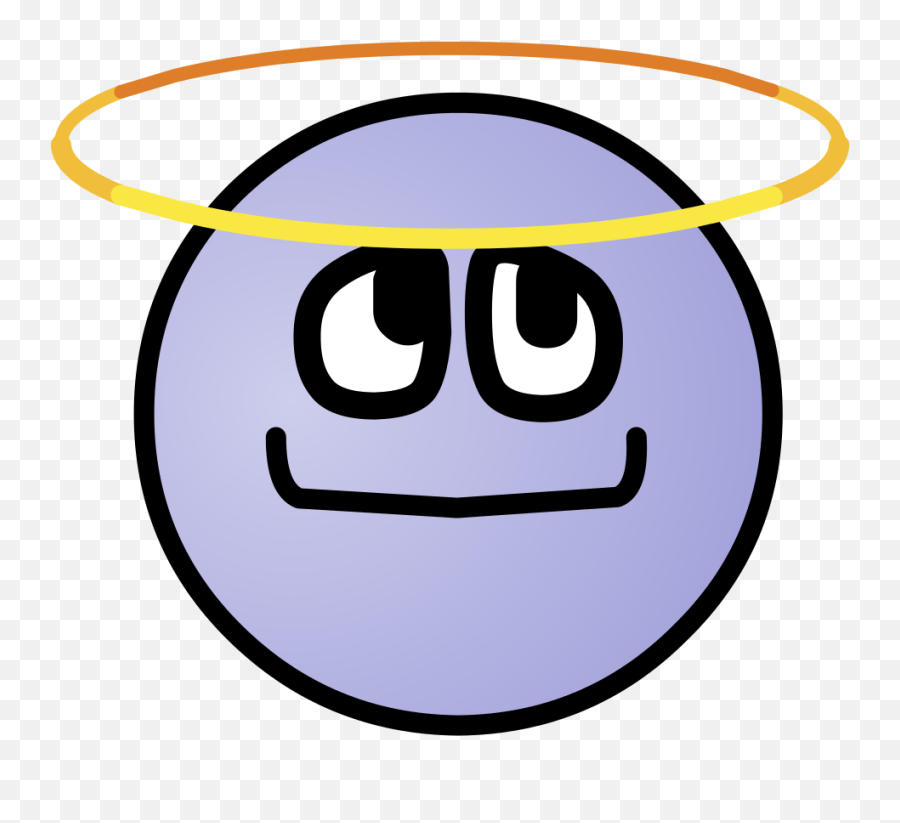 Angelsimley - Smiley Emoji,Emoticon Meme