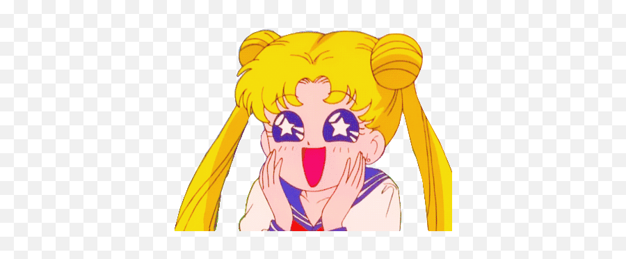 Planet Power Sailor Moon 1992 To 1997 - Sailor Moon Transparent Gif Emoji,Sailor Moon Emoji