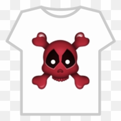 Ber Detail Skull N Bones Pixel Art T Shirt In Roblox Emoji Skull And Bones Emoji Free Transparent Emoji Emojipng Com - deadpool t shirt roblox