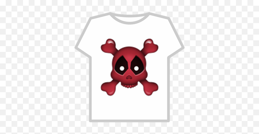 Deadpool Epic Emoji Skull N Bones Galaxy Roblox T Shirt Skull And Bones Emoji Free Transparent Emoji Emojipng Com - bones roblox