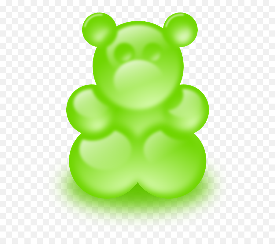 Bear Green Gummy Bears - Gummy Bears Clip Art Emoji,Gummy Bear Emoji