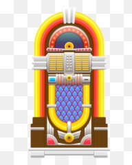 Jukebox Music Record Player Retro - Jukebox Png Emoji,Vinyl Record Emoji