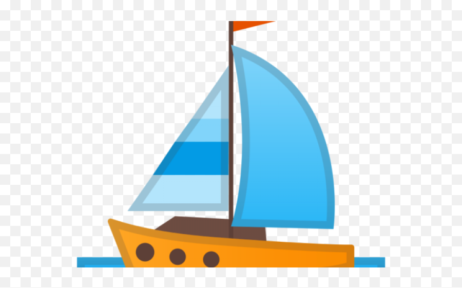 Sailboat Clipart Barco - Emoji Bateau,Cruise Ship Emoji