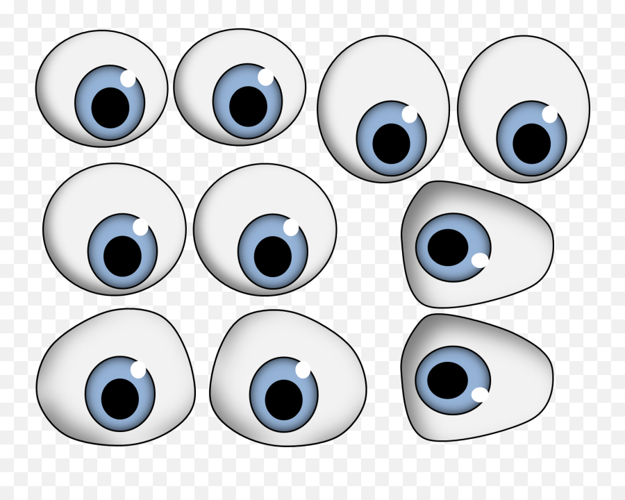 Eyeball Eye Clipart 7 Image - Cartoon Eyes Png File Emoji,Bloodshot Eyes Emoji