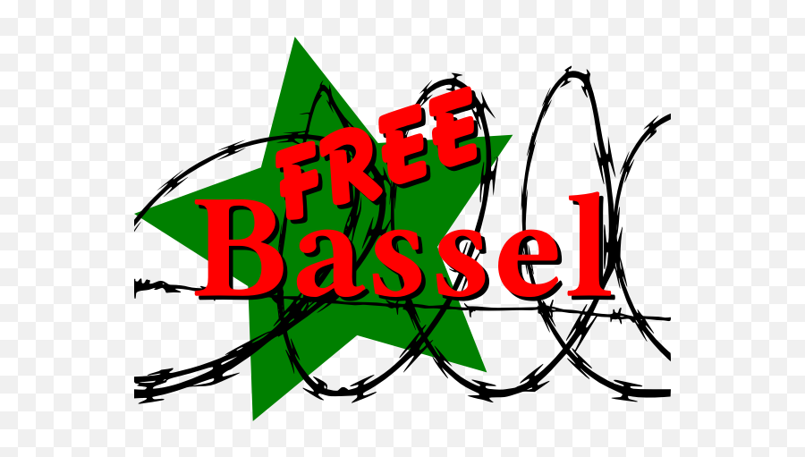 Please Free Bassel - Barbed Wire Vector Emoji,Emoji Smoking Weed