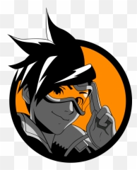 Overwatch Tracer Png Transparent - Tracer Overwatch Spray Emoji,Mccree Emoji