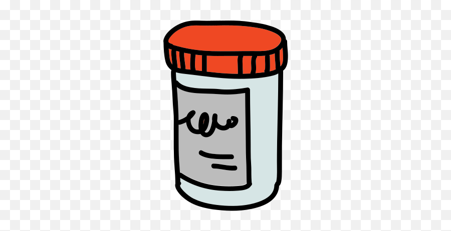 Pill Bottle Icon - Clip Art Emoji,Red Vs Blue Pill Emoji