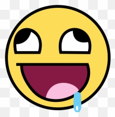 Smiley Face Emoticon Sticker Clip Art - Epic Face Emoji,X And Flashlight Emoji