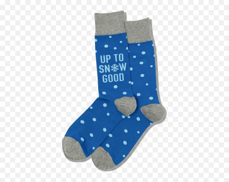 Mens Up To Snow Good Socks - Sock Emoji,Snow Emoji Png