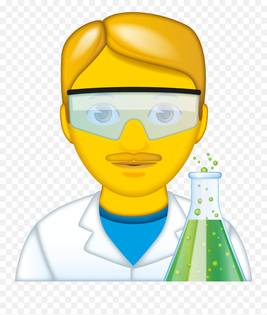 Emoji - Emoji Of A Man,Scientist Emoji