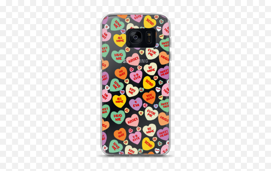 Candy Hearts Samsung Case Kawaii - Life Online Store Iphone Emoji,Emoticon Hug