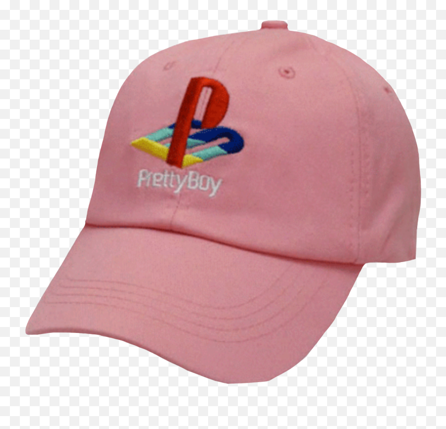 Cap Prettyboy Hat Pink Pinkaesthetic - Cap Aesthetic Emoji,Peach Emoji Hat