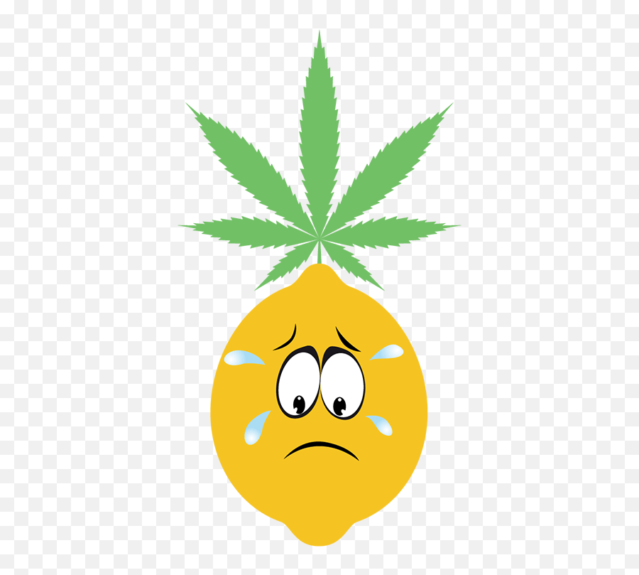 Sour Sativa - Marijuana Vector Emoji,Weed Emoticon