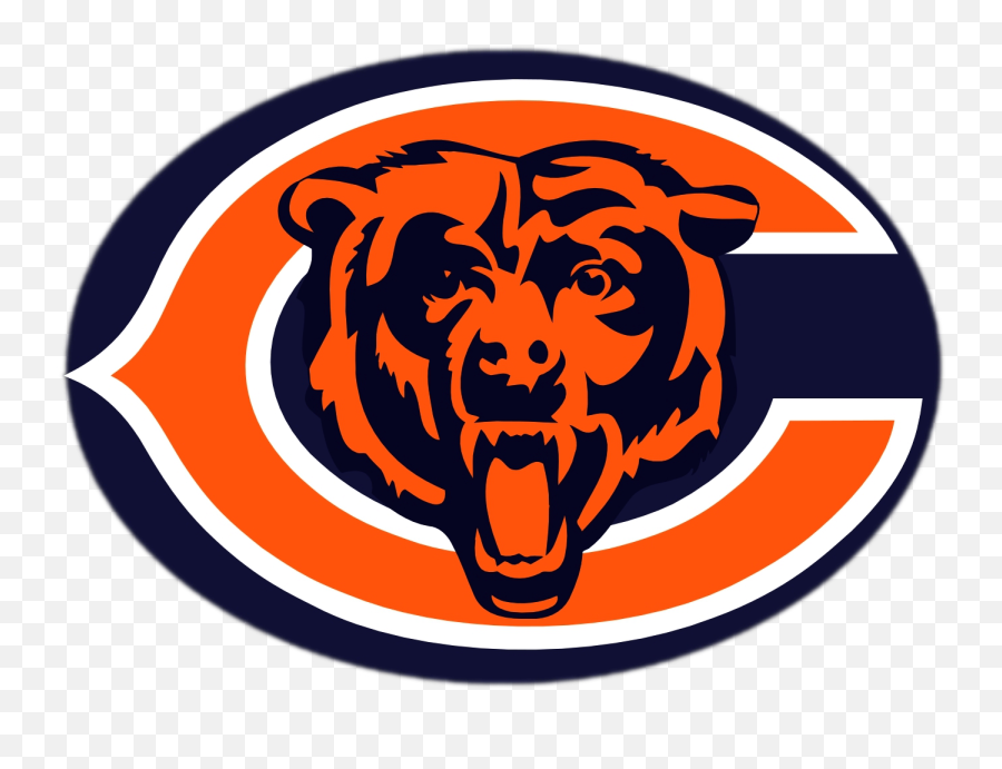 Clipart Chicago Bears Logo Black And White - Transparent Chicago Bears Logo Emoji,Chicago Bears Emoji