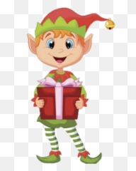 Mq Boy Christmas Elf - Clip Art Emoji