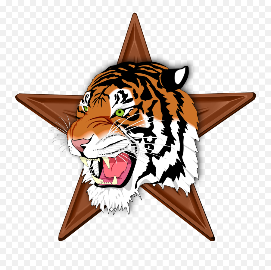 Mammal Barnstar Hires - Svg Tiger Emoji,Barn Emoji